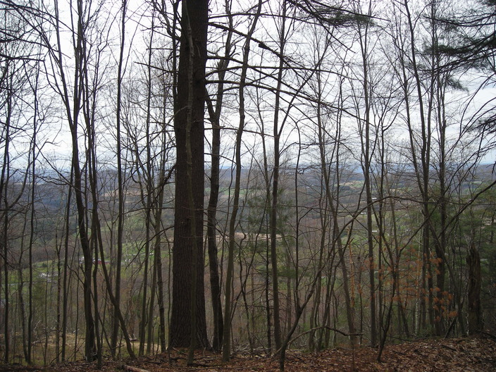 View from the ridge