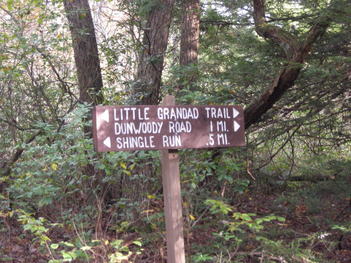 Trail sign