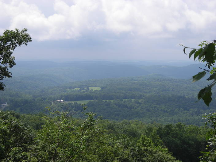 Distant hills